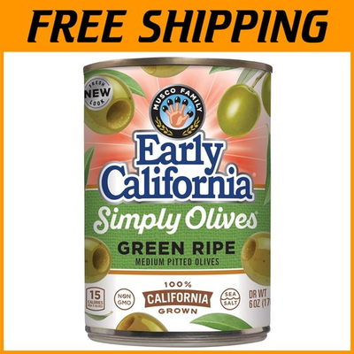 #ad Hand Picked California Olives Simply Green Ripe 12 Cans $69.56