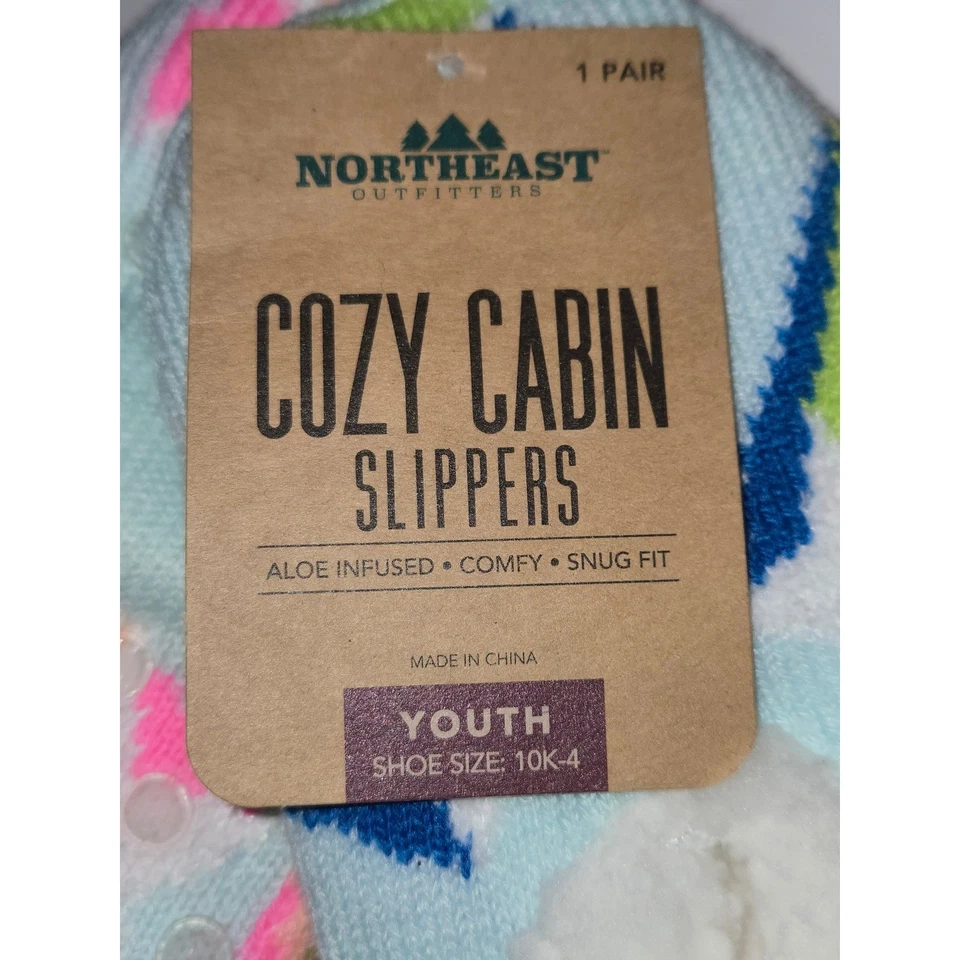 Calcetines deportivos de cabina acogedores para jóvenes Northeast Outfitters, estrellas, talla 10K-4 Foto 3 de 4