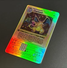 Charizard Credit Card Skin Debit Card Camo Pokémon Wallet Accessories 