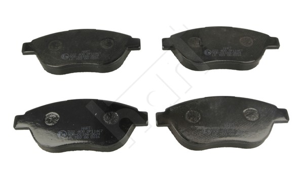 Vorderachse Hart 222 408 Bremsbelagsatz, Scheibenbremse FüR Abarth,Fiat-image