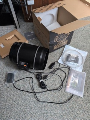 AC Infinity CLOUDLINE S8 PRO Inline Duct Fan with 10 Speed Controller, AI-CLS8
