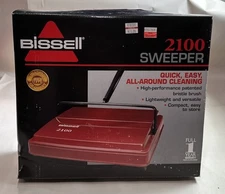 BISSELL Cordless Light Weight Sweeper Model 2100 NIB