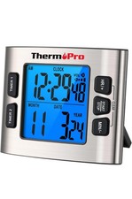 ThermoPro TM02 24 Hours Digital Timer with Du...