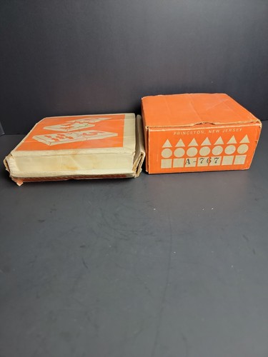 VTG Creative Playthings Princeton New Jersey Educational Wood Blocks