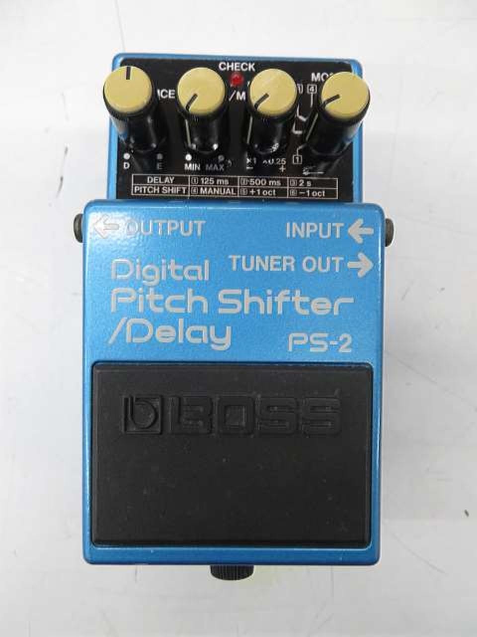 Pédale d'effets BOSS PS-2 Pitch Shifter Delay pour guitare du Japon