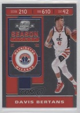 2019-20 Panini Contenders Optic Season Ticket Davis Bertans #15 07pb