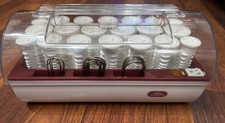 Vidal Sassoon Hairsetter Hot Rollers Model VS321 w/20 Curlers W/Clips Tested