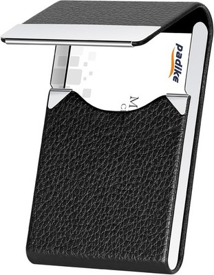 Professional Business Card Holder PU Leather Business Card Card Holder Slim