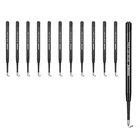 Monami FX153 Ballpoint Pen Refills FX700 Black 12p