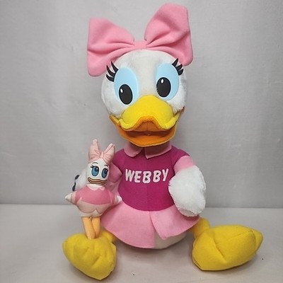 Rare 1986 Webby Vanderquack Applause Disney Duck Tales Plush Stuffed Animal 12''