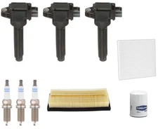 Ignition Coils Spark Plugs Tune Up Kit Fits Mitsubishi Mirage 1.2L 2014-2023