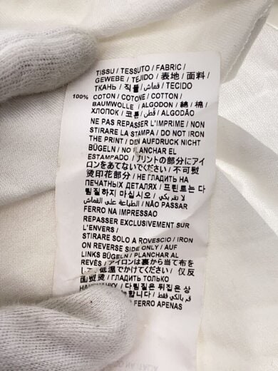 SAINT LAURENT T shirt M Cotone WHT TT08 464572 YB2DQ 9000