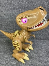 Spin Master ZOOMER CHOMPLINGZ T-REX DINOSAUR Tan Camo