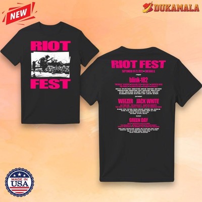 Riot Fest 2025 Douglass Park Chicago On September 19-21 Fan Gifts Unisex T-Shirt