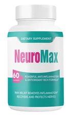 NeuroMax Nootropic Pills Natural Formula Brain Supplement 60 Capsules