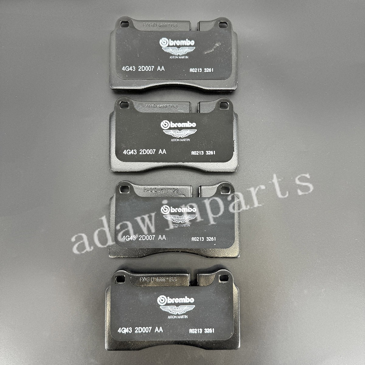Aston Martin V8 Vantage Front Brake pad kits Set P/N 7G432D007AA