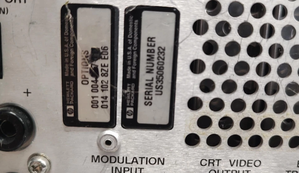 HP 8920B WITH OPTIONS 001,004,104,102,8ZE,E06 - Image 3 of 3