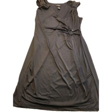 Lane bryant plus size womens sleeveless dress size 18/20 2XL color black