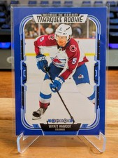 *WYATT AAMODT* MARQUEE ROOKIE BLUE PARALLEL 2025-26 O-PEE-CHEE