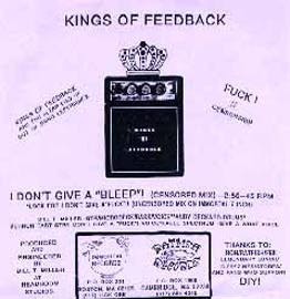 Legendary Lunch / Kings Of Feedback - Zero Sum / I Don't Give A ''Bleep''! (Cen...