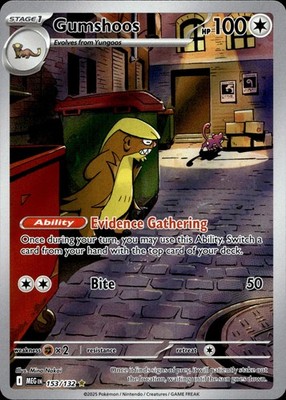 Pokemon Mega Evolution Gumshoos 153/132 Near Mint english