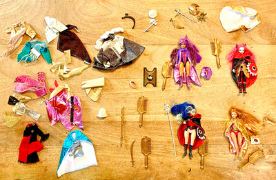 Galoob Guardians Of Gem Original Golden Girl Actionfiguren Sammlung Konvolut