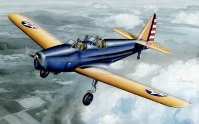 Planet Models 129-PLT142 - 1/48 PT-19 Cornell US Basic Trainer - Neu
