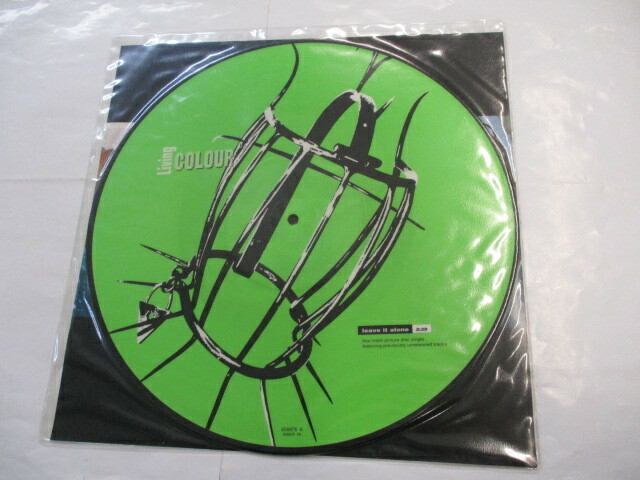 LIVING COLOUR - LEAVE IT ALONE - 12" PICTURE DISC NEW 1993