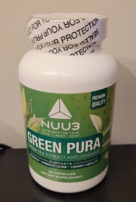 Green Pura Green Tea Extract Capsules - Exp 06/2026