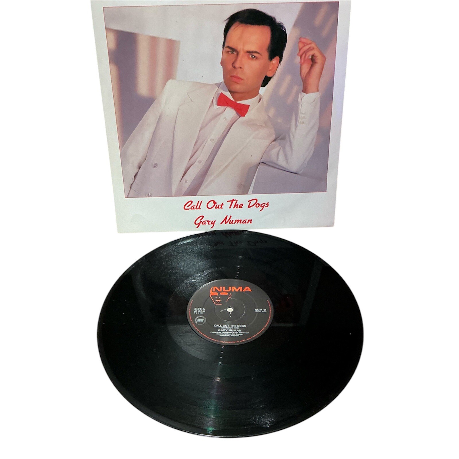 GARY NUMAN Call Out The Dogs 12