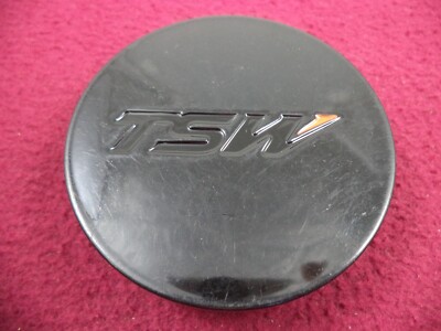 TSW Wheels Gloss Black Custom Wheel Center Cap # SPCF82-T (1)