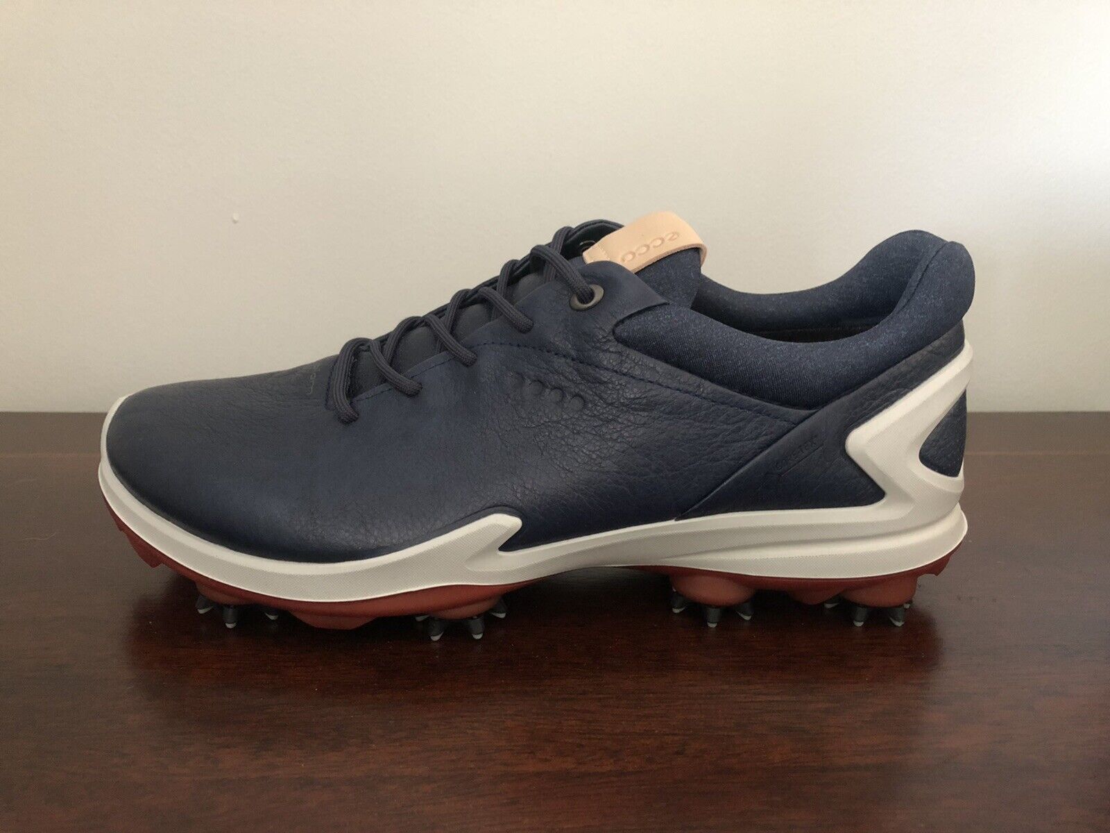 Broom vitamin forstyrrelse ECCO Biom G3 Gore-Tex Golf Shoes Spikes Men's Size 6-6.5 (EU 40) True Navy  | eBay