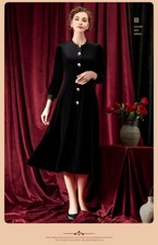 Custom Made to order Swing A LINE Velvet Evening Gown Dress plus 1x-10x Y280