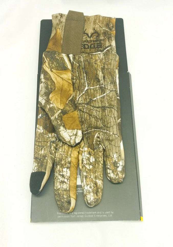 RealTree Edge-Men's- lightweight Gloves-Size M-New- - Image 2 of 3