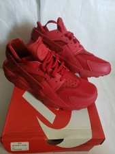 triple red huaraches mens