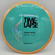 Axiom Discs Simon Line Neutron Time-Lapse Seafoam Flight Plate/Orange Rim 174g