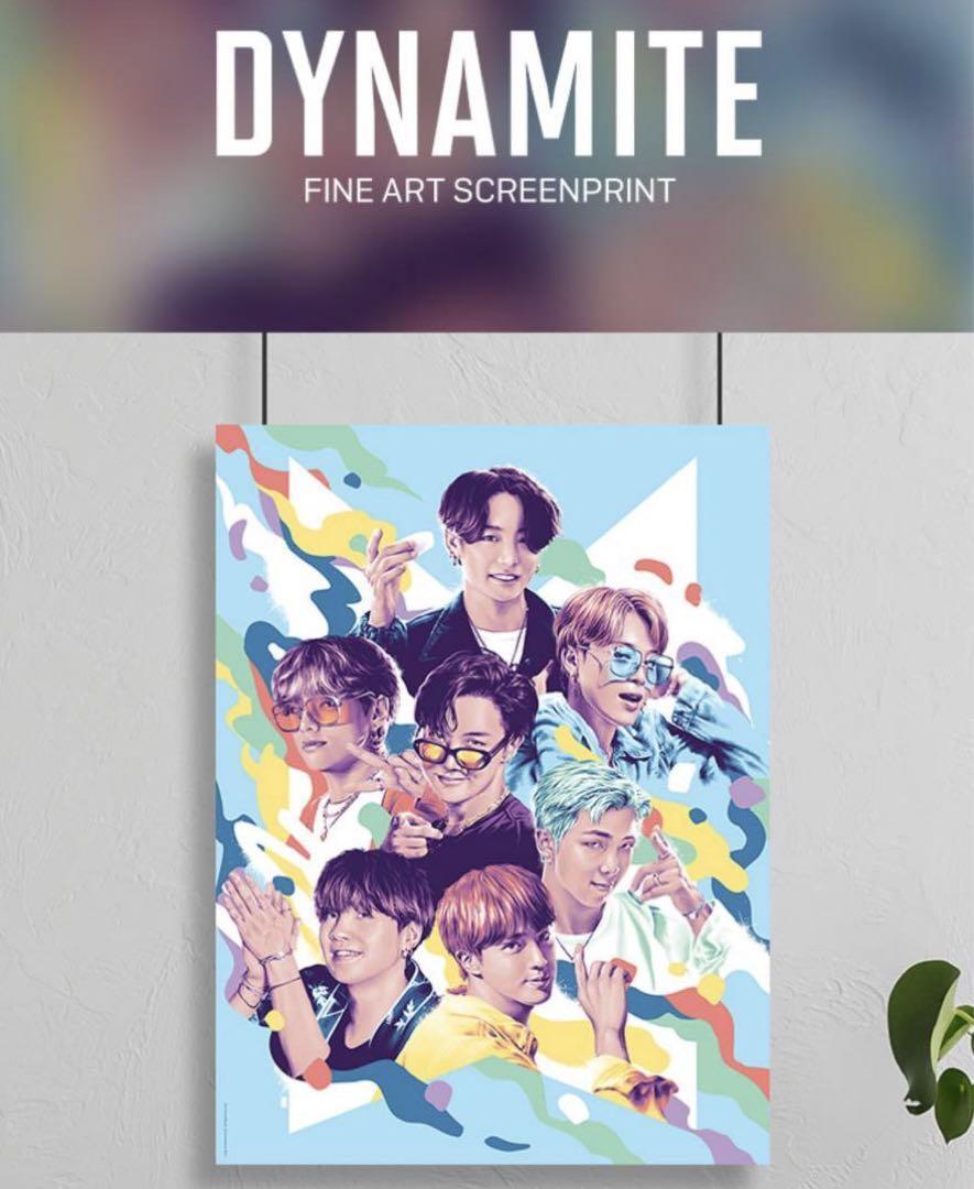 Bts Dynamite 45 60 Fine Art Poster 1117 Limited Number 482 | eBay