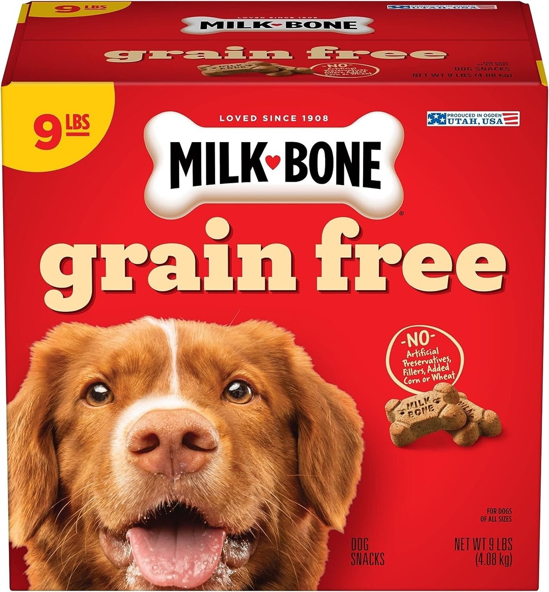 New Milk-Bone Grain Free Dog Treats, Pound, FEB 2025