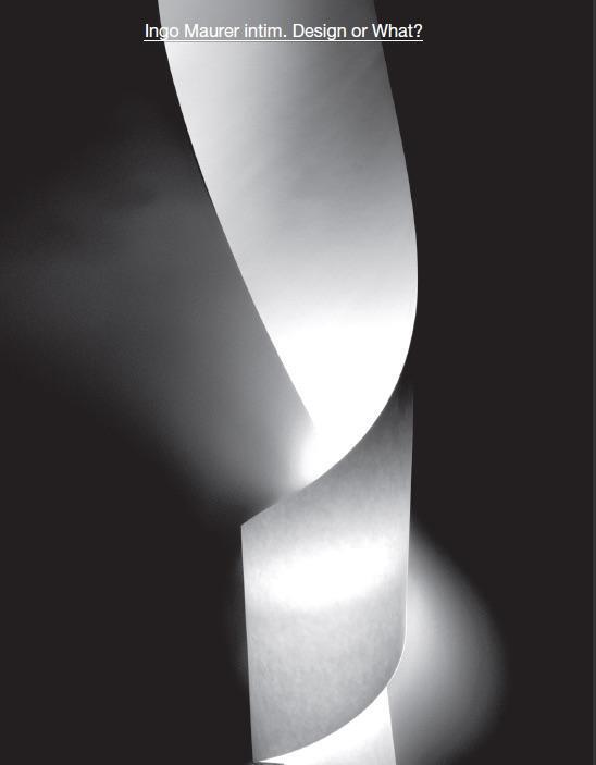 Ingo Maurer Intim. Design Or What?, Angelika Nollert