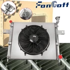 3-Row Aluminum Radiator Shroud Fan Fit 1999-05 Jeep Grand Cherokee WJ WG 4.7L V8
