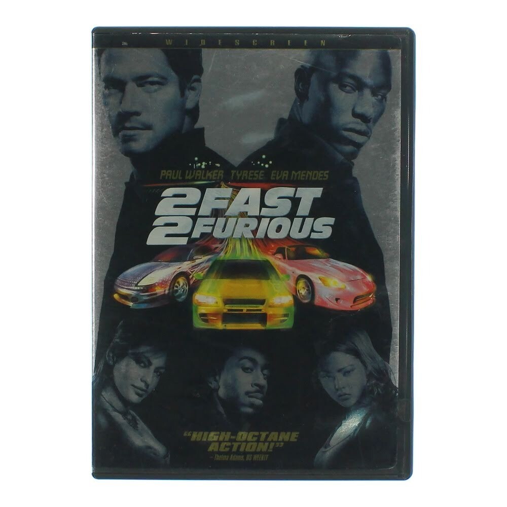 2 Fast 2 Furious DVD Widescreen Universal Pictures The Fast And