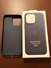 Apple iPhone 15 Pro Max Finewoven Case with Magsafe Black