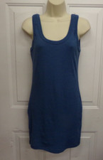 Fashion Nova Blue Casual Sleeveless Dress Womens Size Large NEW