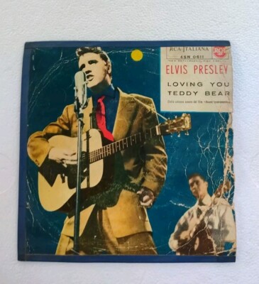 ELVIS PRESLEY (45 RPM - ITALY) 45N 0611 ''LOVING YOU - TEDDY BEAR RCA 