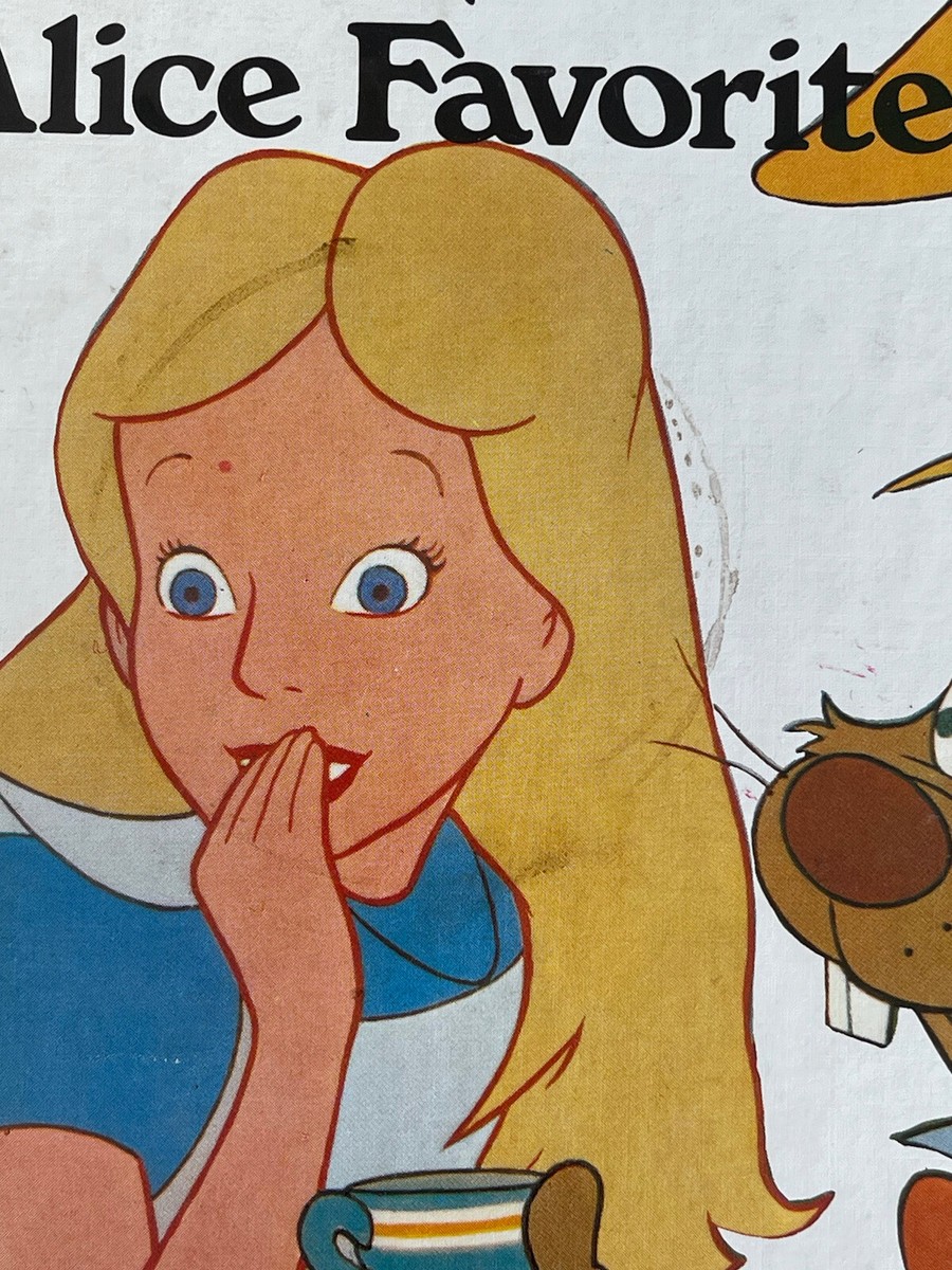 VINTAGE WALT DISNEY'S ALICE'S ALICE FAVORITES 1973 DANBURY PRESS