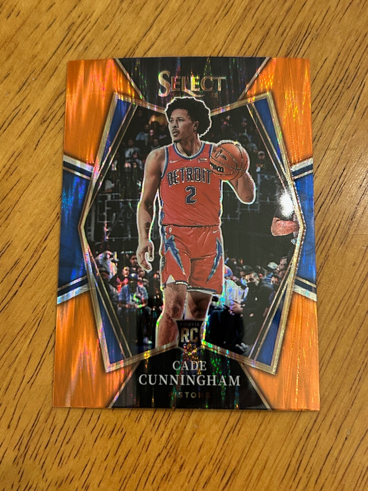 2021-22 Panini Select Orange Flash Premier #116 Cade Cunningham (RC) @QJ61
