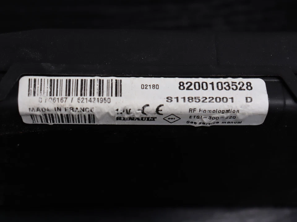 Kit centralina motore Renault Clio I Twingo I 1.2 43kW 8200059086 8200044437 - Immagine 4 di 4