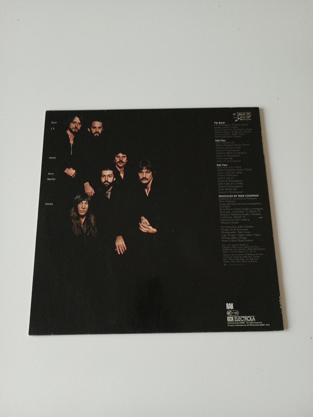 Exile Mixed Emotions (1978) LP Schallplatte Vinyl eBay