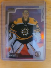 2020-21 O-Pee-Chee Platinum Tuukka Rask Sunset Boston Bruins Hockey Cards NHL