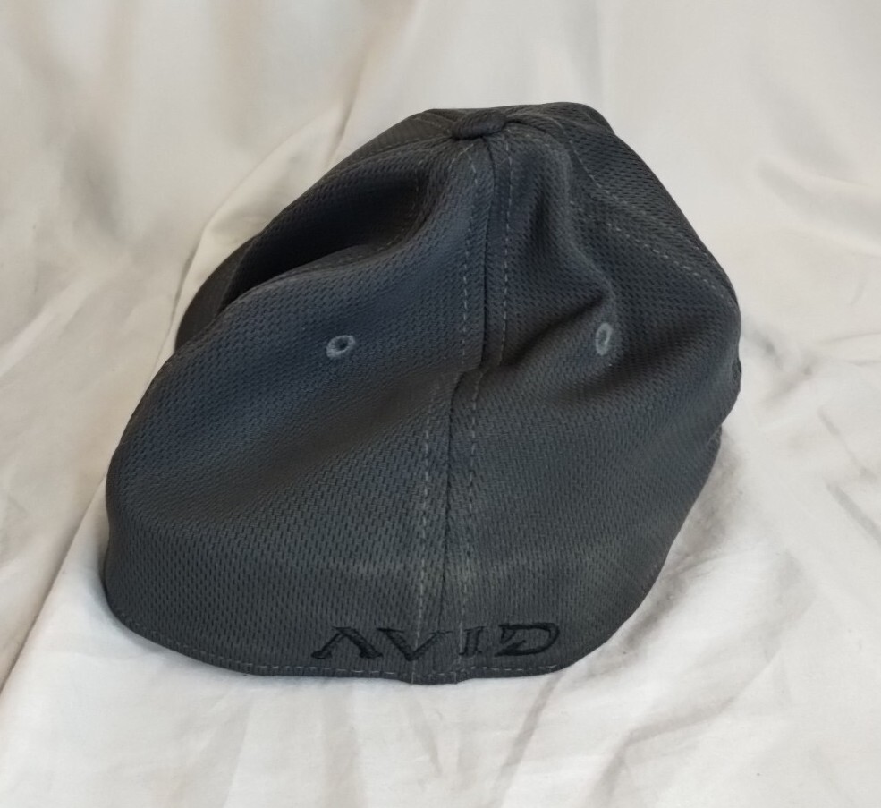 AVID Fish Hook Patch Ball Cap Adjustable Flex L/X… - image 2